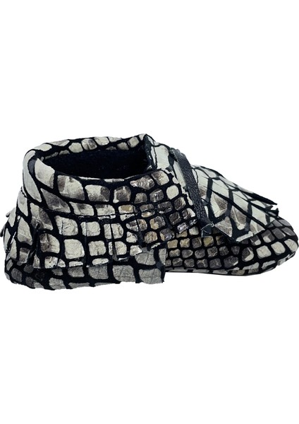 Hakiki Deri Timsah Derisi Desenli Bebek Patiği fiyatları