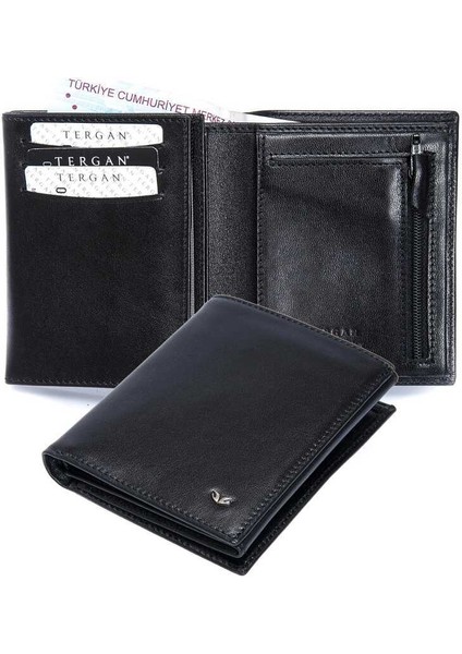 Siyah Hakiki Deri Erkek Cüzdan - S1CE00001430-B06