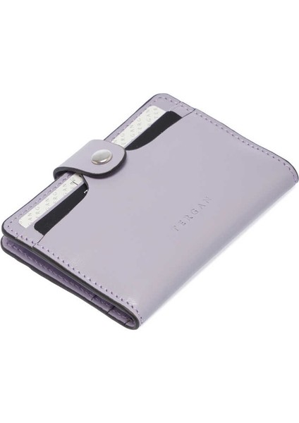 Lila Hakiki Deri Unisex Kredi Kartlık - S1KK00001653-T8J fırsatları