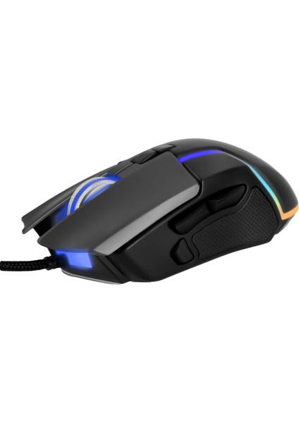 Strike 0589 Kablolu RGB Led Aydınlatmalı 3200 DPI Gaming Oyuncu Mouse Siyah fırsatları