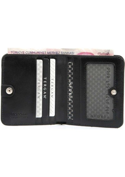 Siyah Hakiki Deri Erkek Cüzdan - S1CE00001594-B06