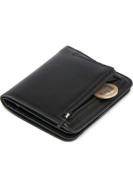 Siyah Hakiki Deri Erkek Cüzdan - S1CE00001594-B06