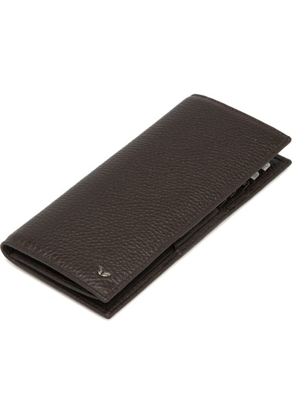 Kahve Hakiki Deri Erkek Cüzdan - S1CE00001619-A42