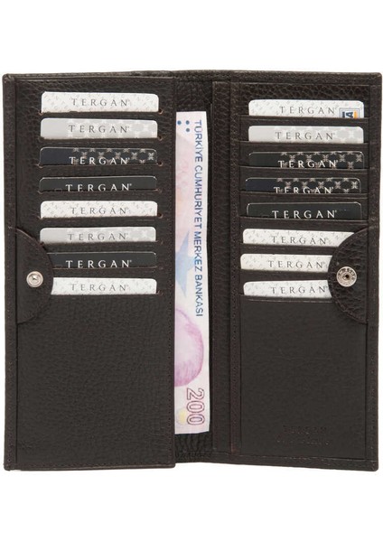 Kahve Hakiki Deri Erkek Cüzdan - S1CE00001619-A42 fırsatları