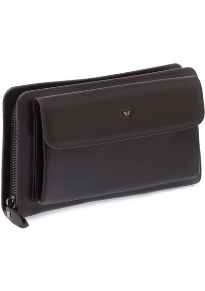 Kahve Hakiki Deri Erkek Portföy Çantası - S1PC00021242-B07