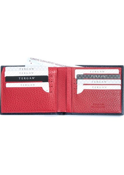 Lacivert Hakiki Deri Erkek Cüzdan - S1CE00001468-N74 fırsatları