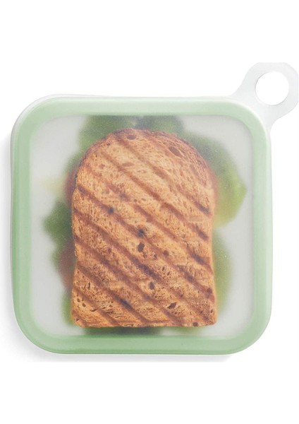 Taşınabilir Silikon Sandviç Tost Öğle Yemeği Kutusu Gıda Tutma Snack Box Öğrenci Ofis Çalışma Kutusu (Yurt Dışından) fırsatları