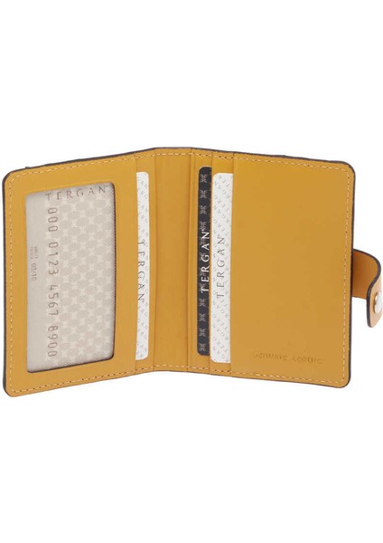 Sarı Hakiki Deri Unisex Kredi Kartlık - S1KK00001653-H5G indirimleri