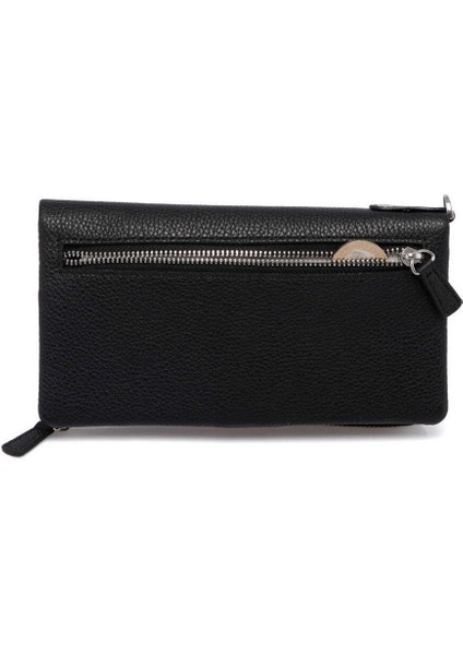 Siyah Hakiki Deri Erkek Portföy Çantası - S1PC00001632-A6F