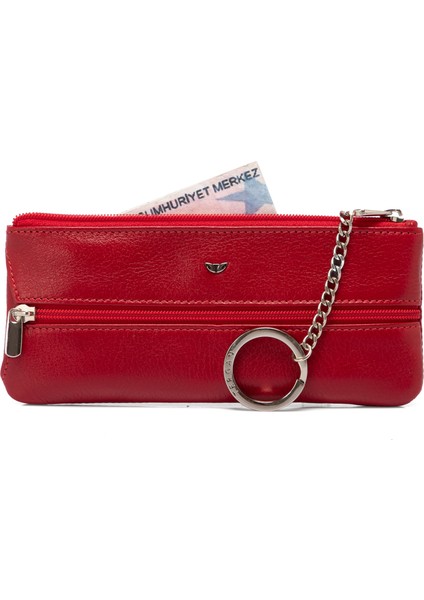 Kırmızı Hakiki Deri Unisex Anahtarlık - S1AN00000157-C71 fiyatları