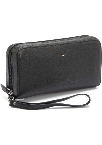 Siyah Hakiki Deri Erkek El Çantası - S1PC00002179-A6F