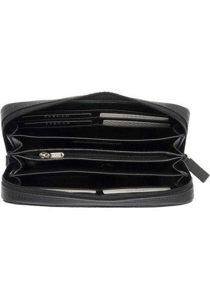 Siyah Hakiki Deri Erkek El Çantası - S1PC00002179-A6F