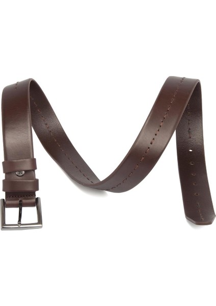 Kahve Hakiki Deri Erkek Kemer - S1EK00000313-B14 fiyatları