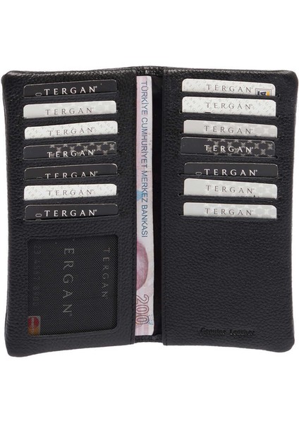 Siyah Hakiki Deri Erkek Kredi Kartlık - S1KK00001630-A6F fırsatları