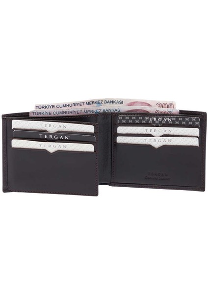 Kahve Hakiki Deri Erkek Cüzdan - S1CE00001228-B07 indirimleri