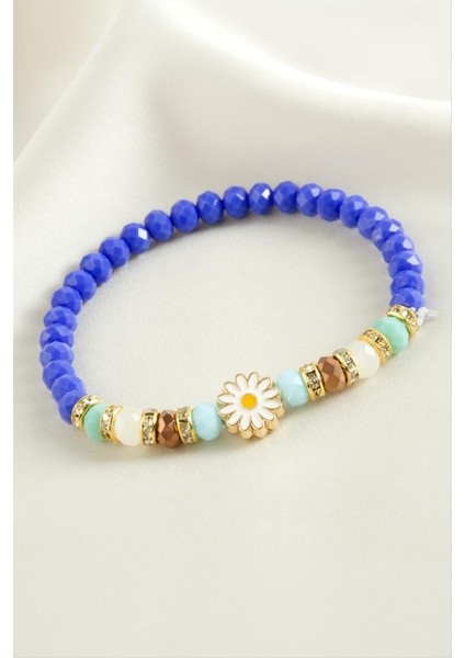 Msa-Shop Papatya Kristal Trend Bileklik-Mavi fiyatları