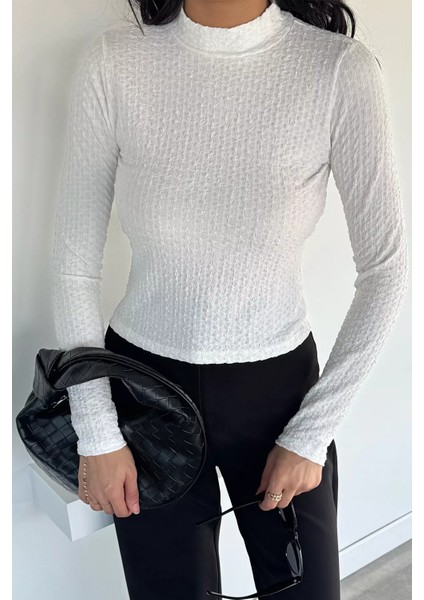 Kadın Dik Yaka Basic Bluz P-00018514 fiyatları