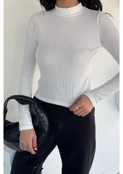 Kadın Dik Yaka Basic Bluz P-00018514 modelleri