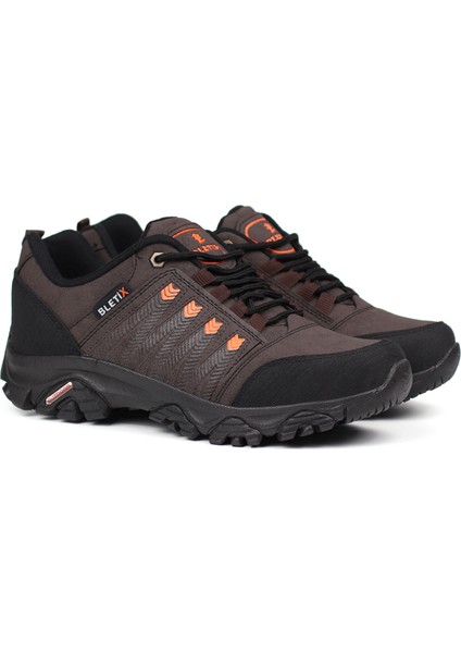 Erkek Kahve Outdoor Trekking Ayakkabı Kaymaz Taban Suya Dayanıklı Hafif Rahat Günlük Yürüyüş ve Dağ Spor Ayakkabısı fiyatları