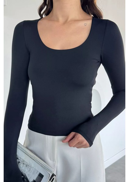 Kadın Kare Yaka Bluz P-00018525