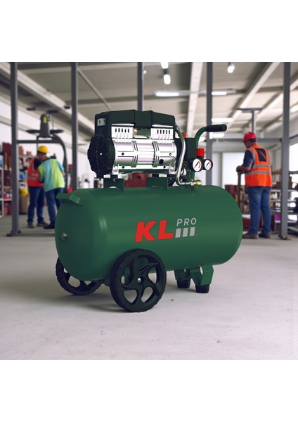 Klpro KLK50SH 8 Bar 50 Litre 2hp Sessiz ve Yağsız Hava Kompresörü fiyatları