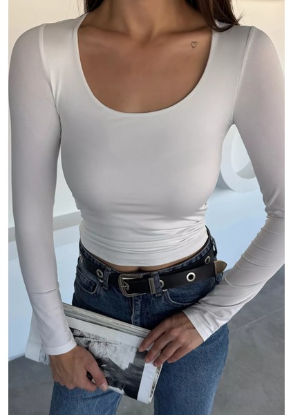 Kadın Kare Yaka Bluz P-00018525 modelleri