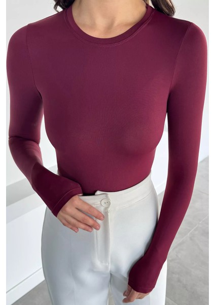 Kadın Bisiklet Yaka Çıtçıtlı Bodysuit P-00018524 fiyatları