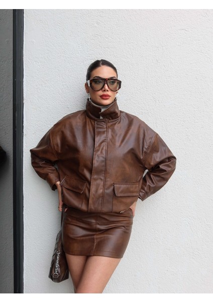 Bomber Deri Ceket fırsatları