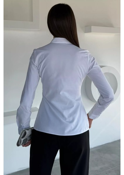 Kadın Slim Fit Gömlek P-00018509 fırsatları