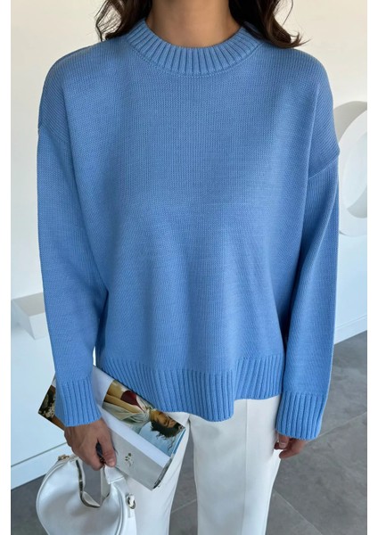 Kadın Bisklet Yaka Triko Kazak P-00018507 modelleri