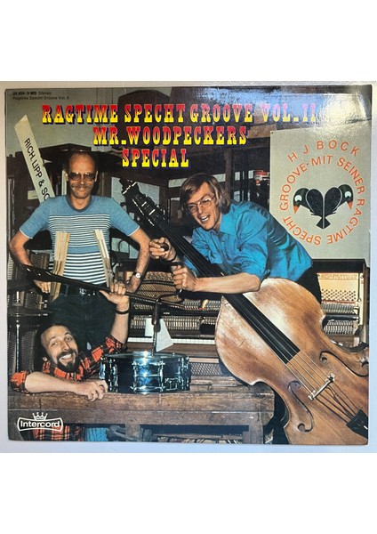 Ragtime Specht Groove Vol. Iı Mr. Woodpecker's Special Lp Plak (Orijinal 1974 Dönem Alman Baskı Plak)