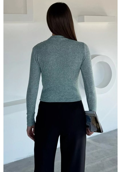 Kadın Omuz ve Yan Büzgülü Bluz P-00018501 fırsatları