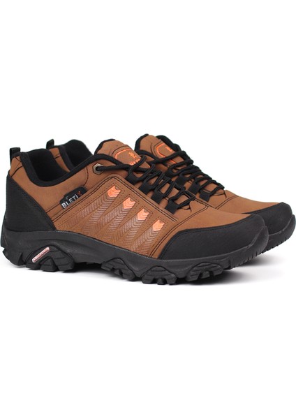 Erkek Taba Outdoor Trekking Ayakkabı Kaymaz Taban Suya Dayanıklı Hafif Rahat Günlük Yürüyüş ve Dağ Spor Ayakkabısı fiyatları