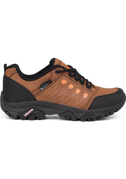 Erkek Taba Outdoor Trekking Ayakkabı Kaymaz Taban Suya Dayanıklı Hafif Rahat Günlük Yürüyüş ve Dağ Spor Ayakkabısı fırsatları