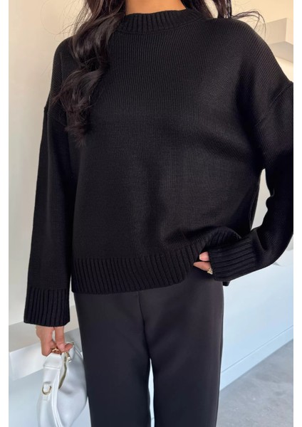 Kadın Bisklet Yaka Triko Kazak P-00018507 modelleri