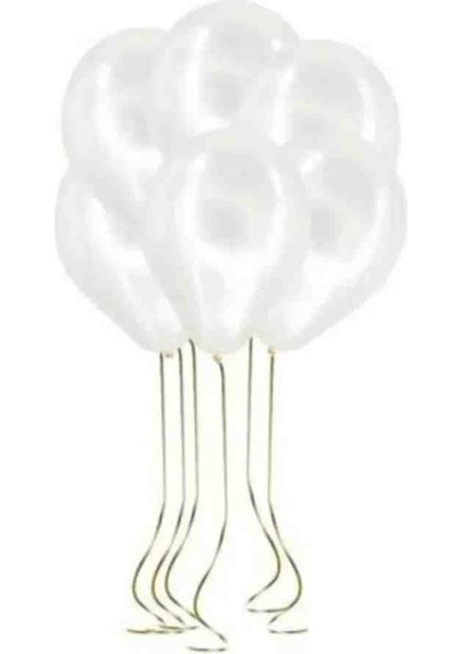 50 Adet Beyaz Renk Metalik Lateks Balon Parti Süslemeleri Uçan Balon fiyatları
