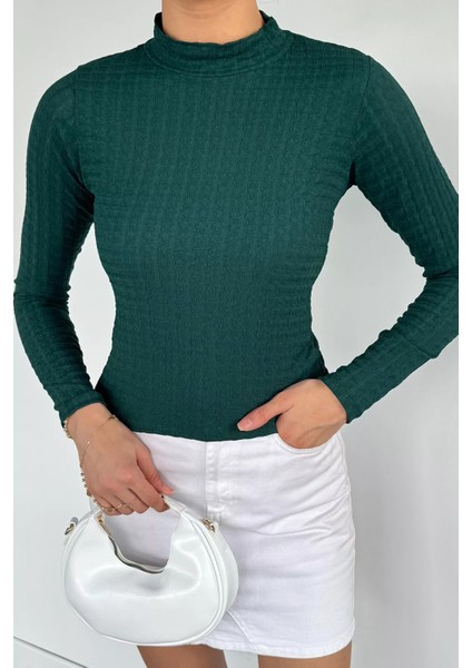 Kadın Dik Yaka Basic Bluz P-00018514 modelleri