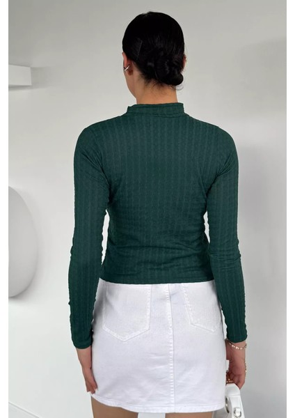 Kadın Dik Yaka Basic Bluz P-00018514 fırsatları