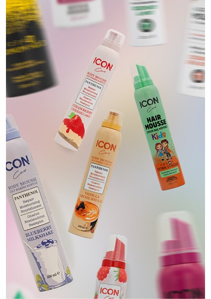 Icon Care Cilt Bakım Köpüğü Strawberry & Cheesecake 2'li Set fırsatları