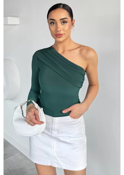 Kadın Tek Omuzlu Bluz P-00018527 fiyatları