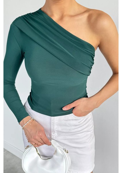 Kadın Tek Omuzlu Bluz P-00018527 modelleri