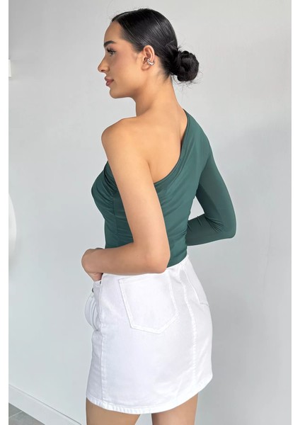 Kadın Tek Omuzlu Bluz P-00018527 fırsatları