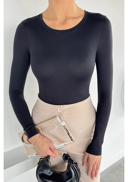 Kadın Bisiklet Yaka Çıtçıtlı Bodysuit P-00018524 modelleri