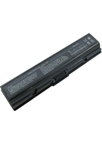 Toshiba Dynabook Satellite A200, A300, A500, L300, L500 Notebook Bataryası - 9 Cell