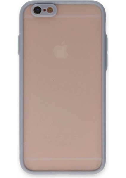 iPhone 6 Kılıf Montreal Silikon Kapak - Gri
