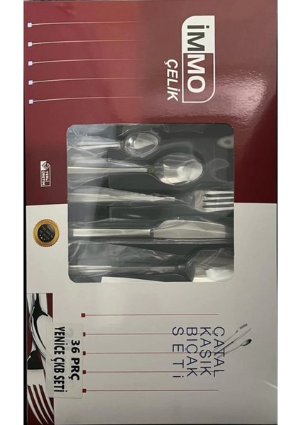 Yenice 36 Parça 6 Kişilik Çatal Kaşık Bıçak Seti indirimleri