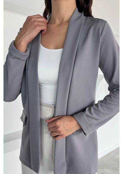 Kadın Duble Kol Önü Açık Ceket P-00018529 modelleri