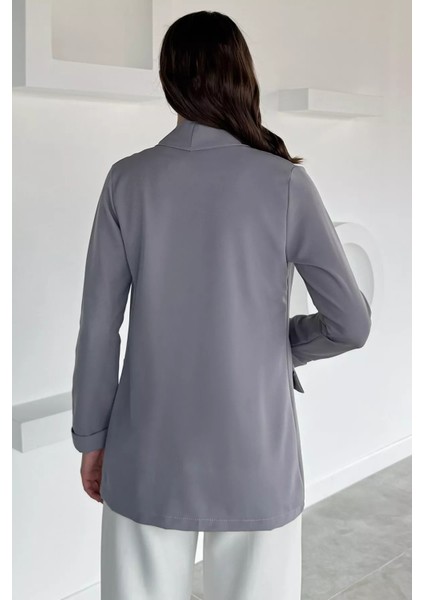 Kadın Duble Kol Önü Açık Ceket P-00018529 fırsatları