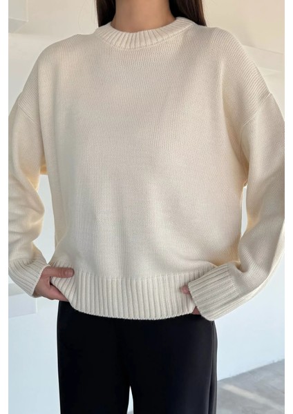 Kadın Bisklet Yaka Triko Kazak P-00018507 modelleri