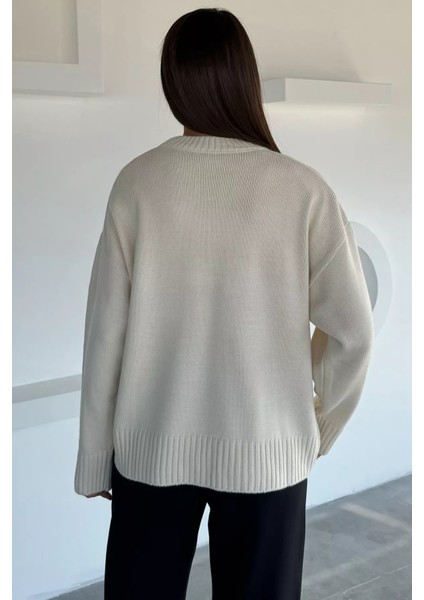 Kadın Bisklet Yaka Triko Kazak P-00018507 fırsatları